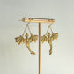Dragon Earrings - Gold