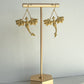 Dragon Earrings - Gold
