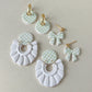 Greta Earrings - Green