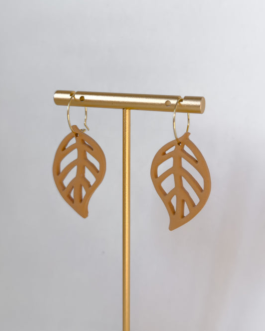 Maple Earrings - Yellow