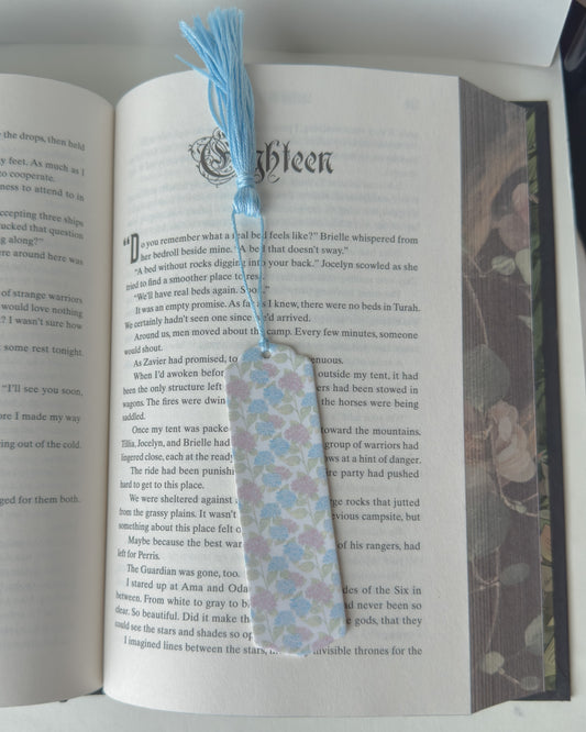 Hydrangea Bookmark