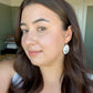 Calista Earrings - Green