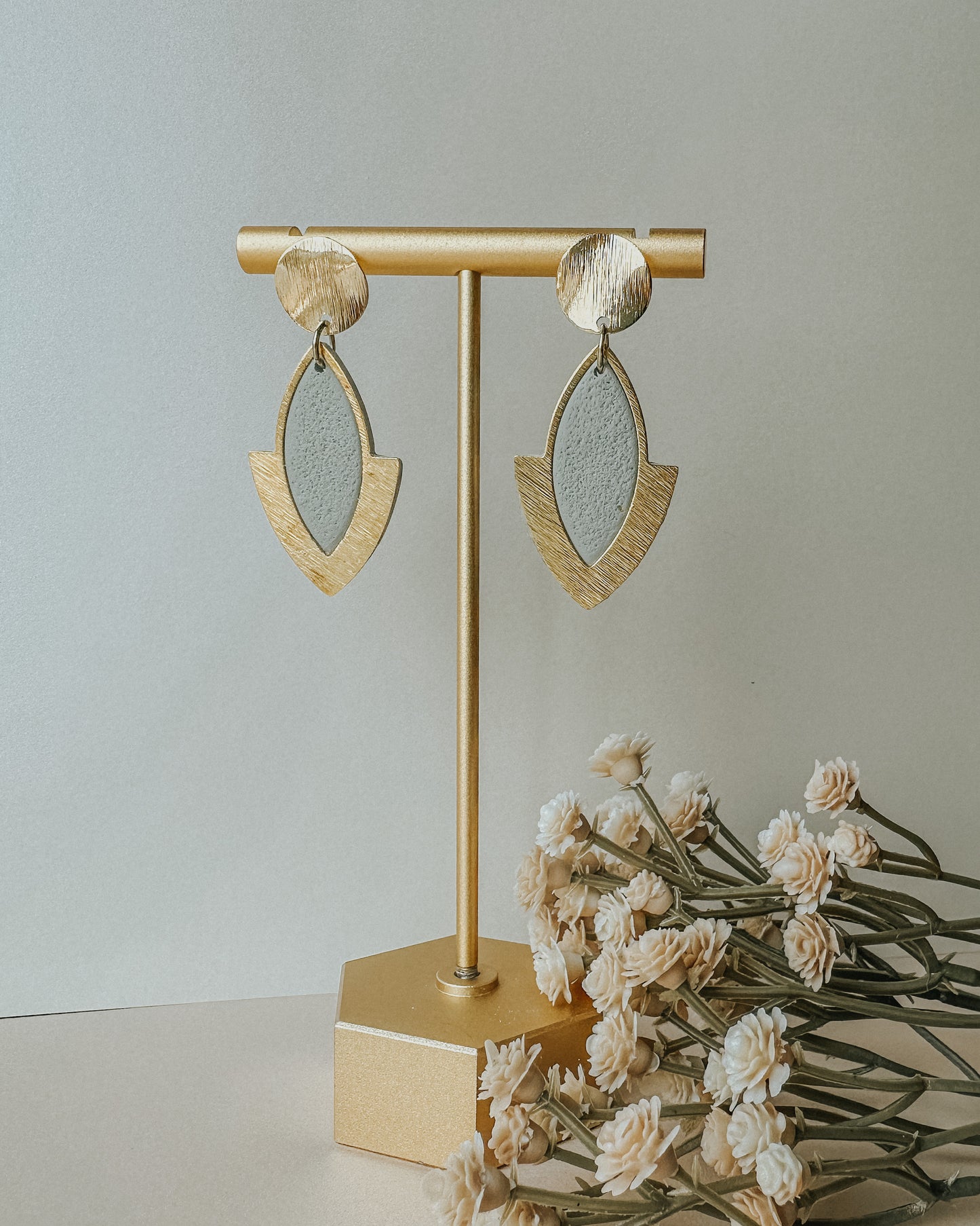 Orchid Earrings - Mint