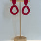 Emery Earrings - Red