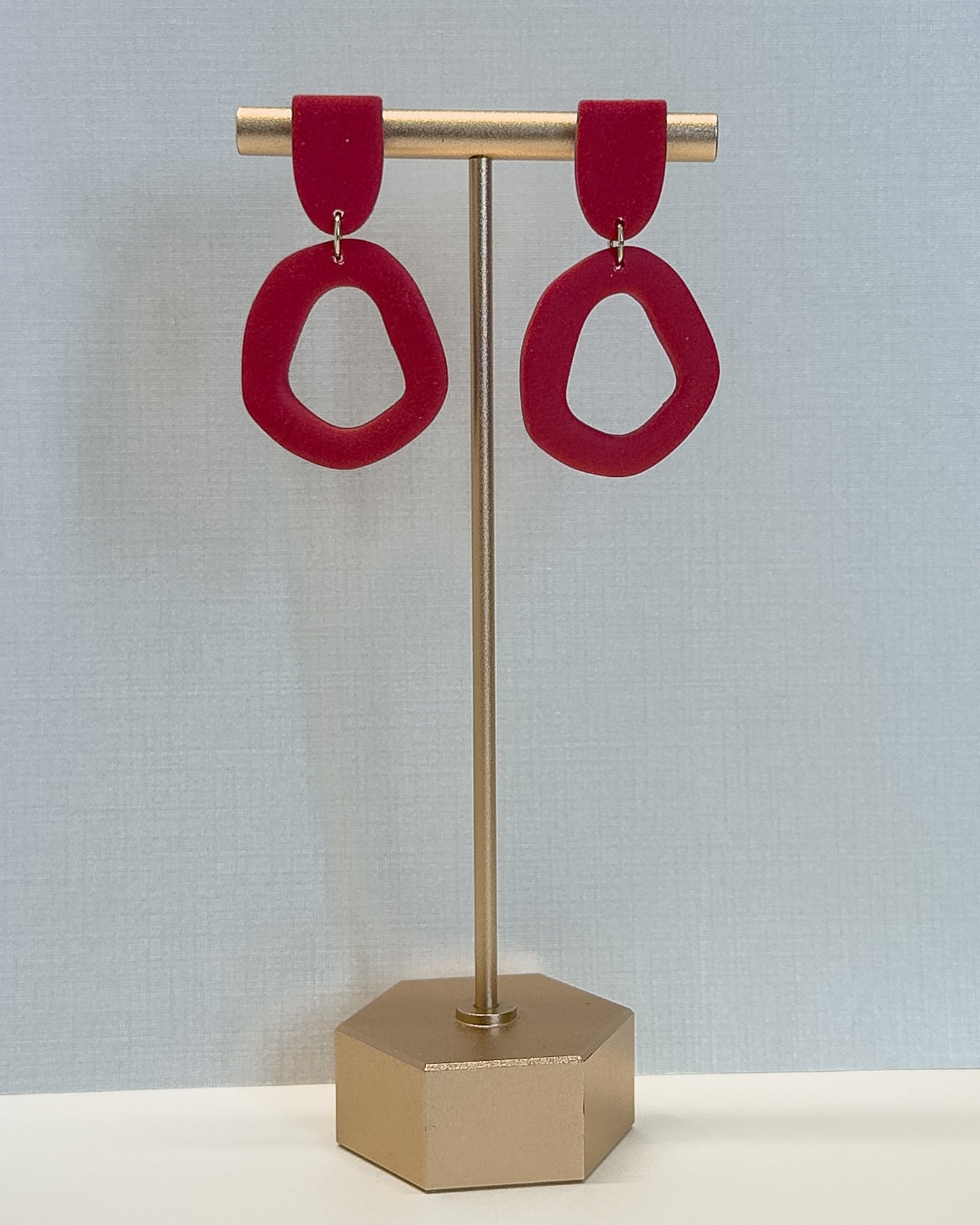Emery Earrings - Red