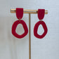 Emery Earrings - Red