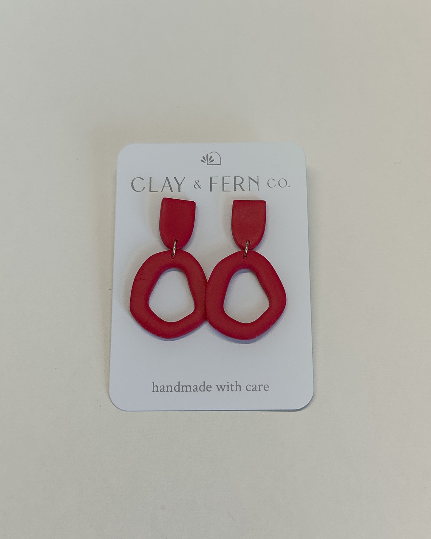 Emery Earrings - Red