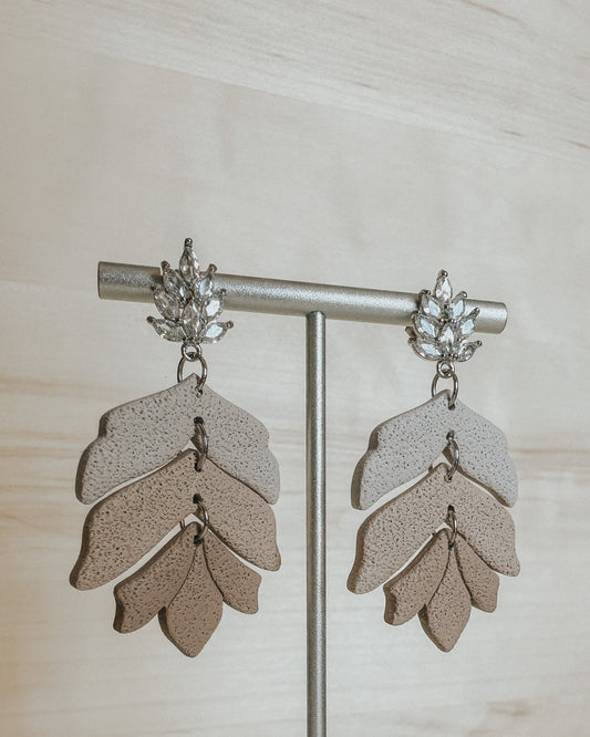 Ginger Earrings - Silver