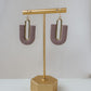 Sequoia Earrings - Purple