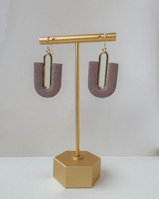 Sequoia Earrings - Purple