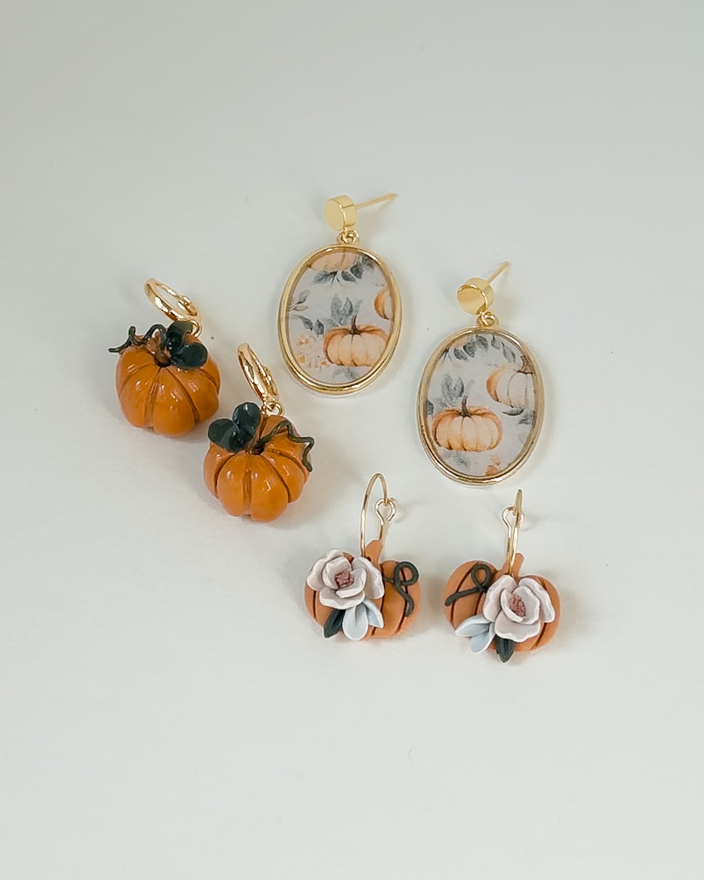 Pumpkin Earrings