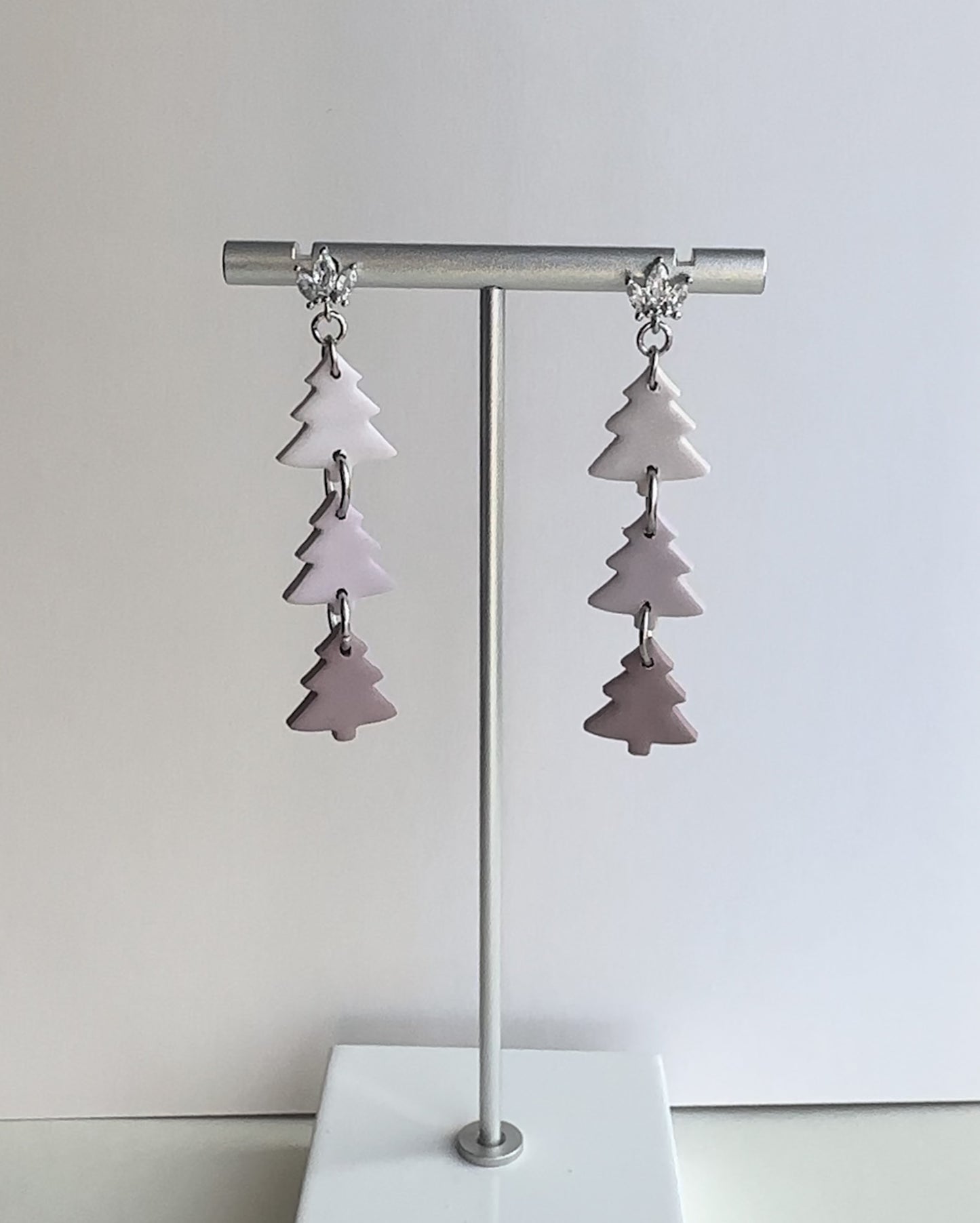 Christmas Tree Trio - Purple