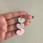 Heart Trio Earrings