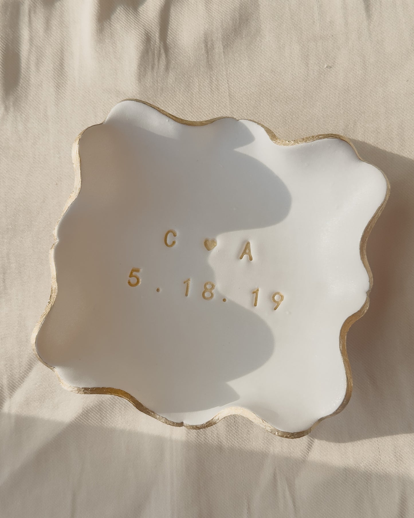 Personalized Trinket Dish
