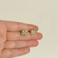 Shamrock Studs - Gold