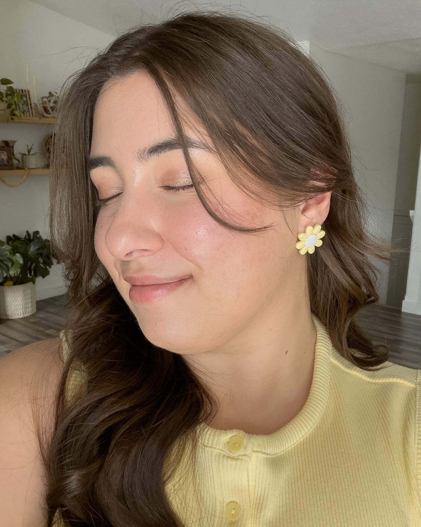 Kennedy Earrings - Yellow