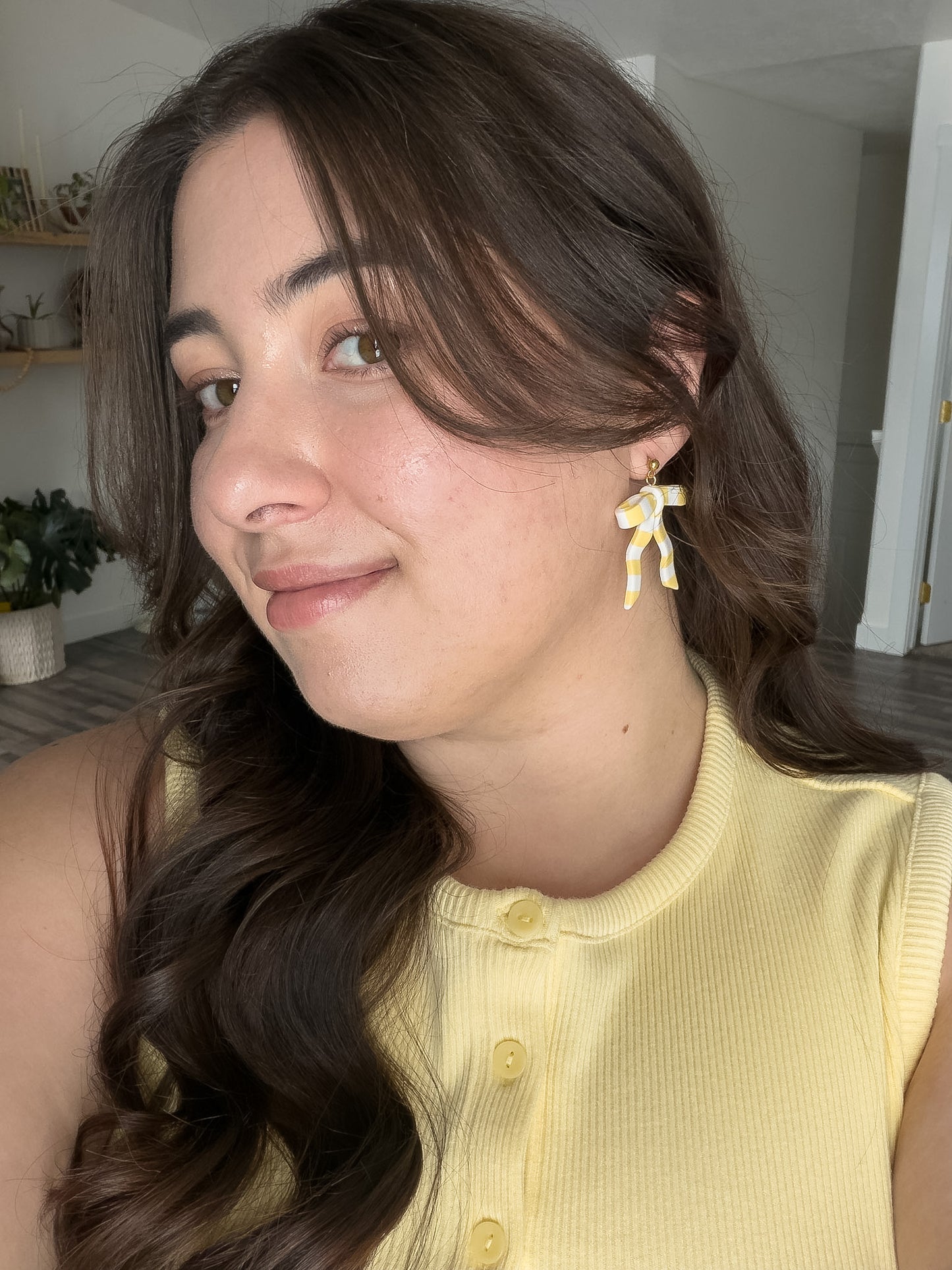 Riley Earrings - Yellow