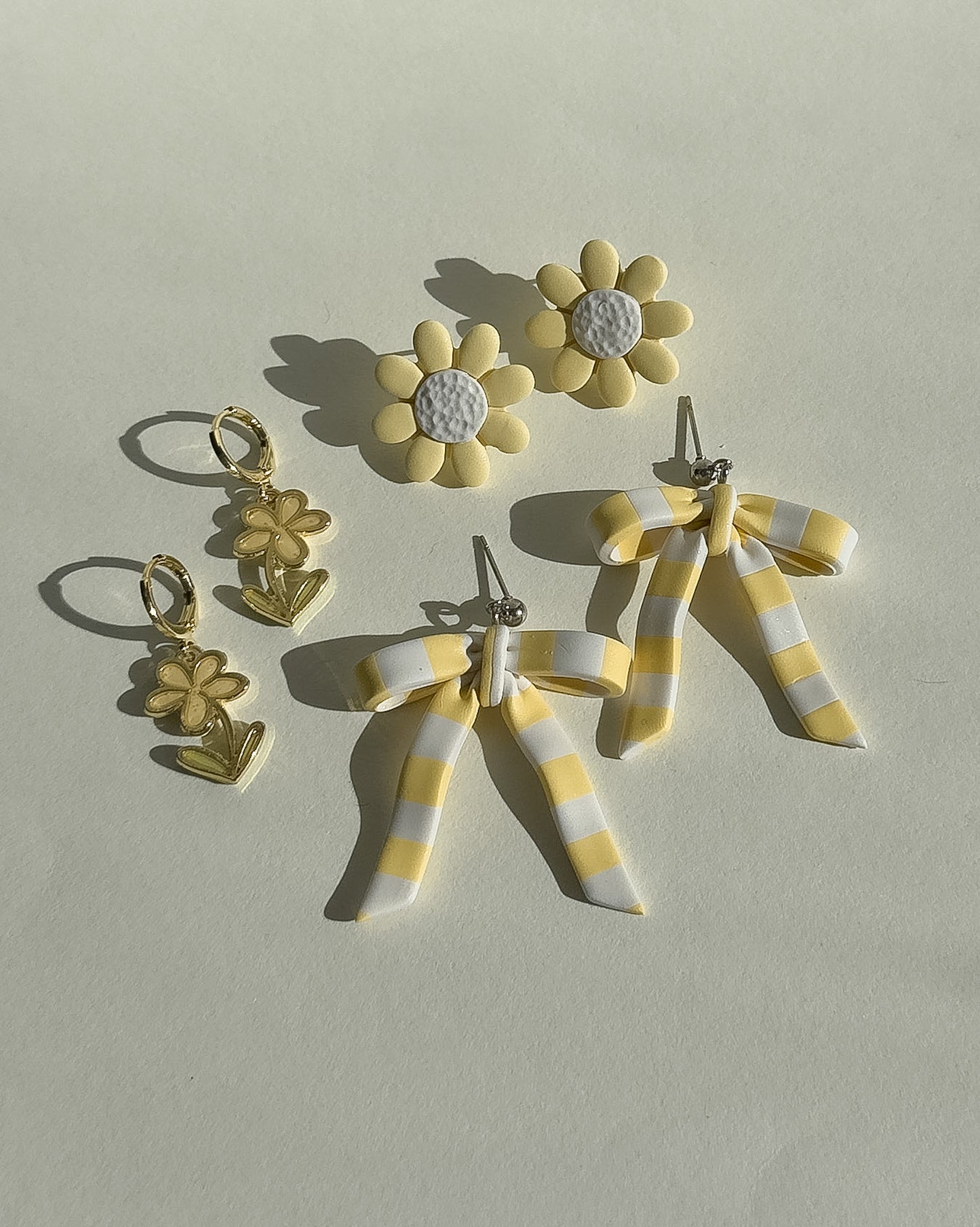Kennedy Earrings - Yellow