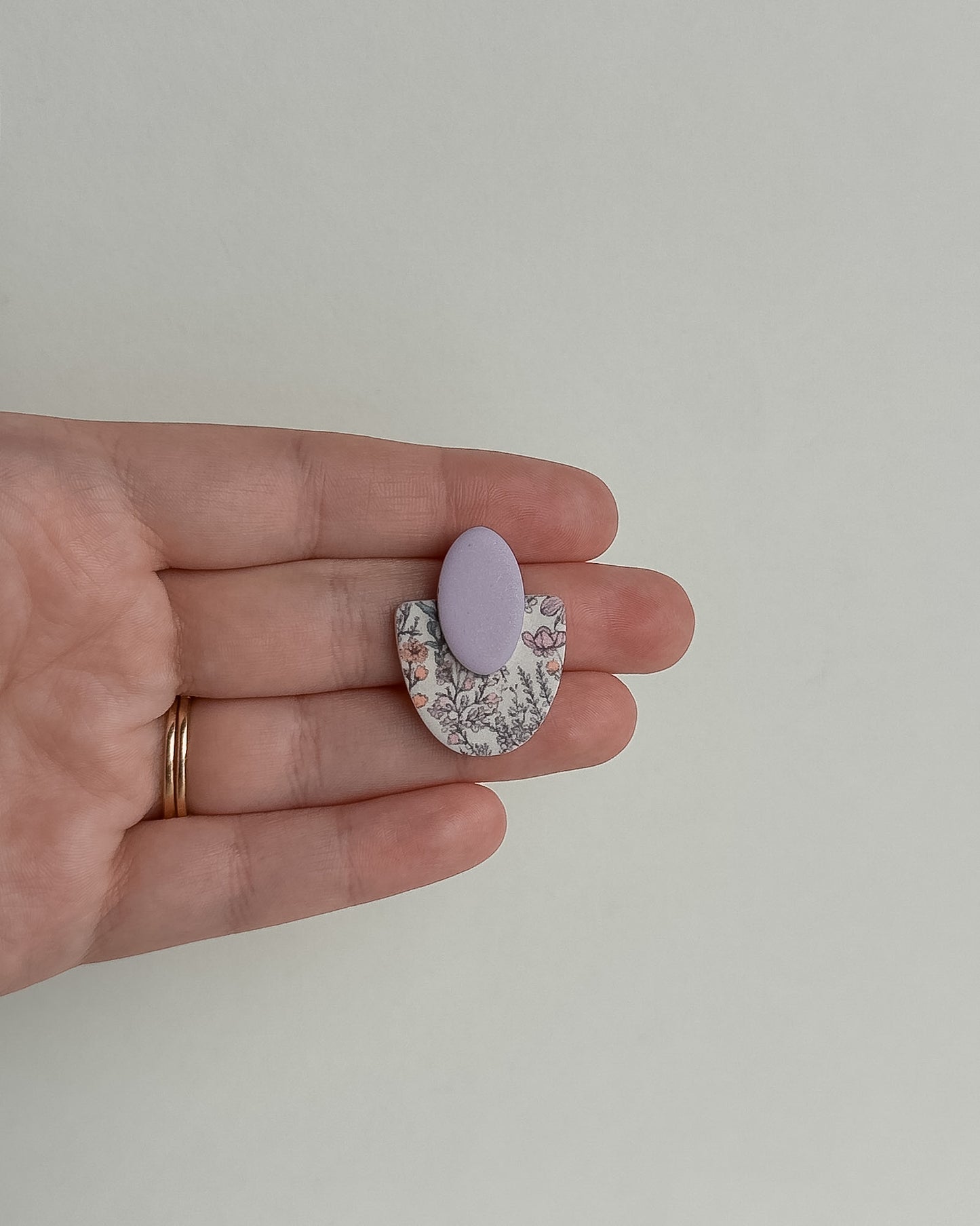 Audra Earrings - Purple