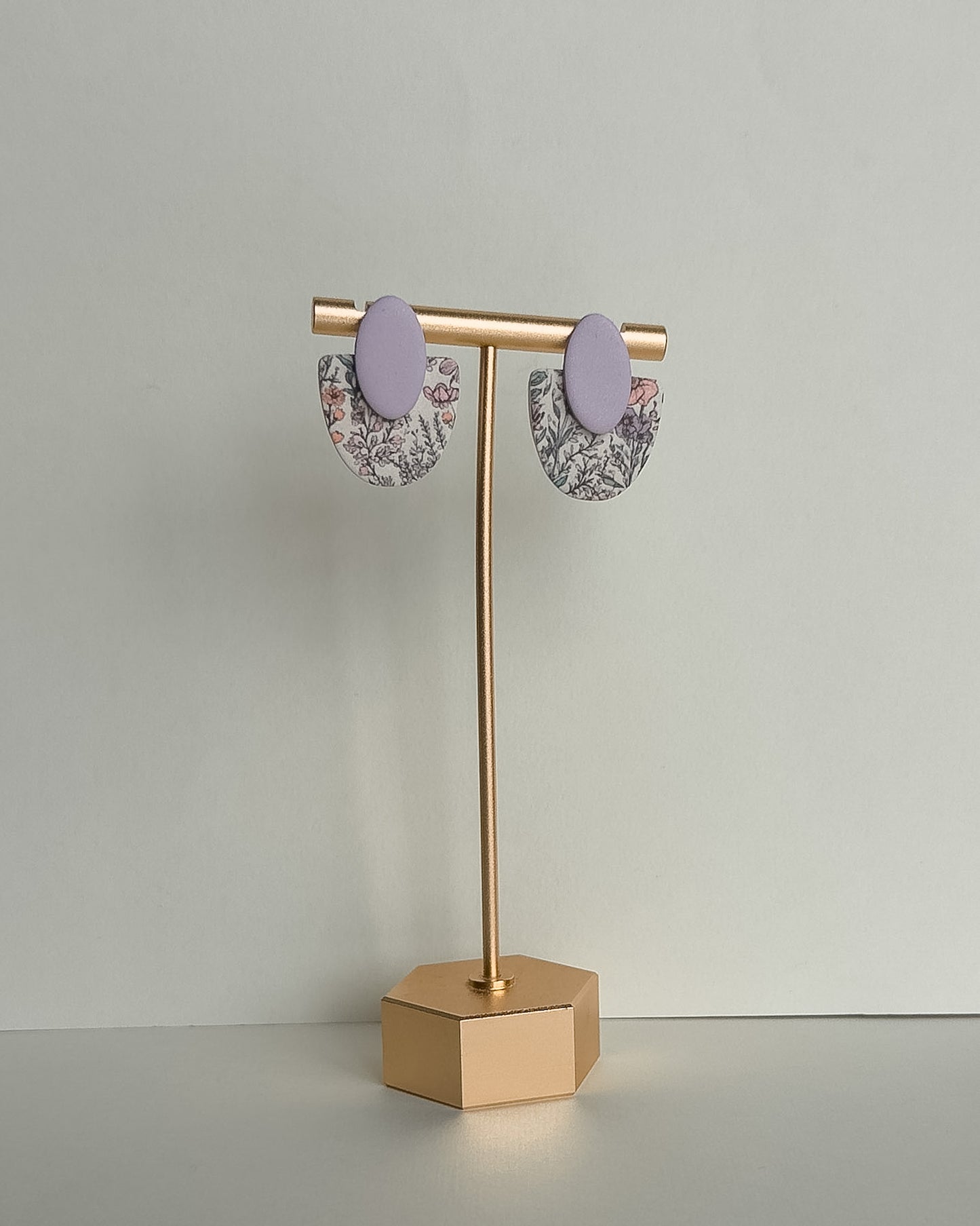 Audra Earrings - Purple