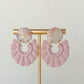 Greta Earrings - Pink