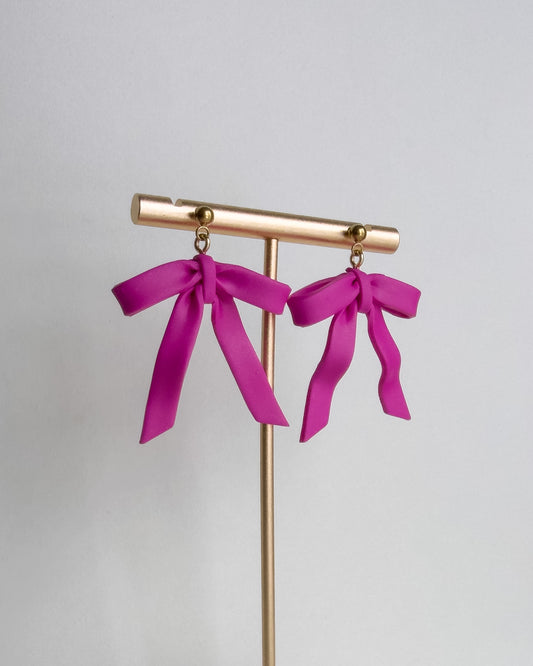 Riley Earrings - Pink