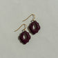 Raya Earrings - Maroon