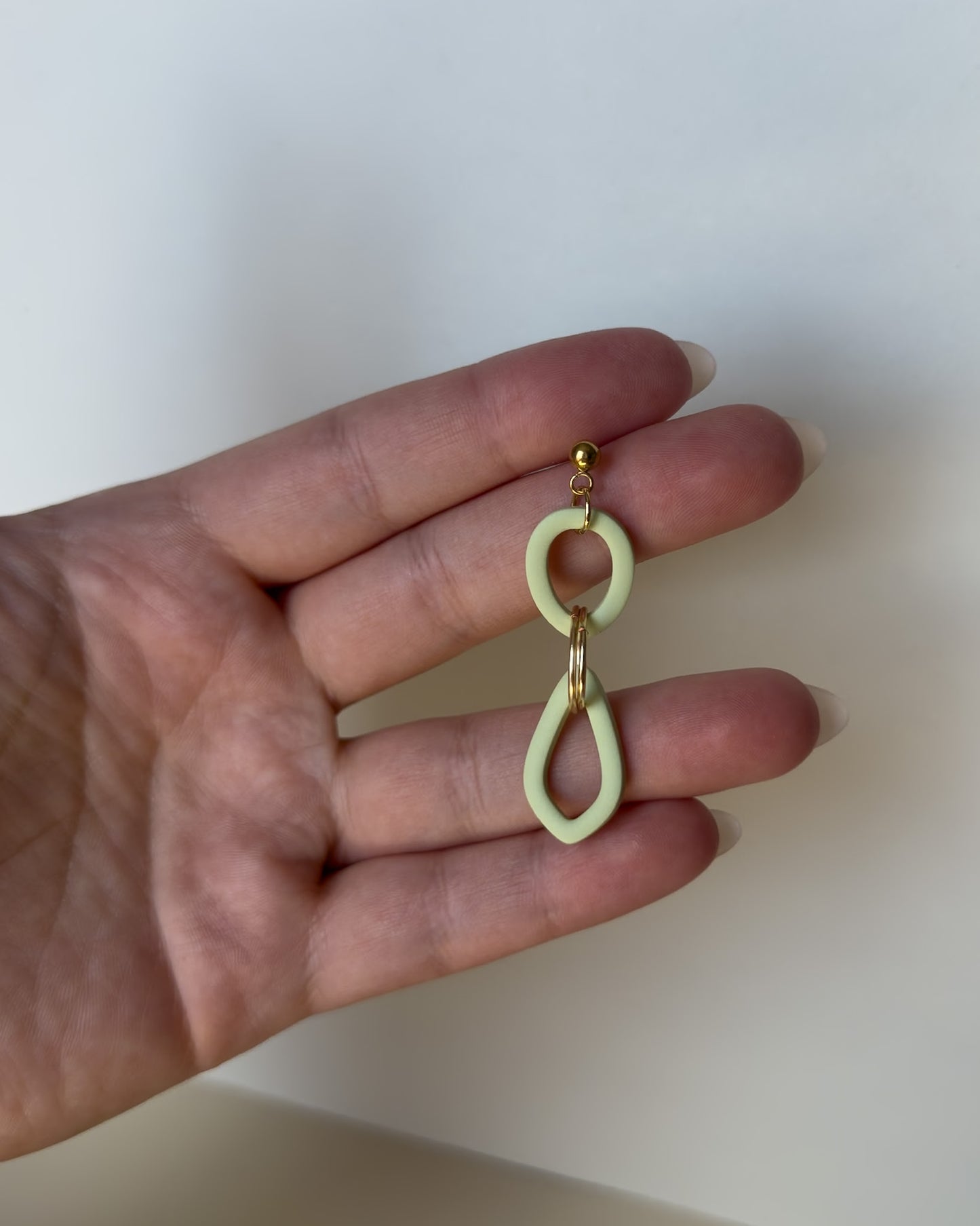 Norah Earrings - Green