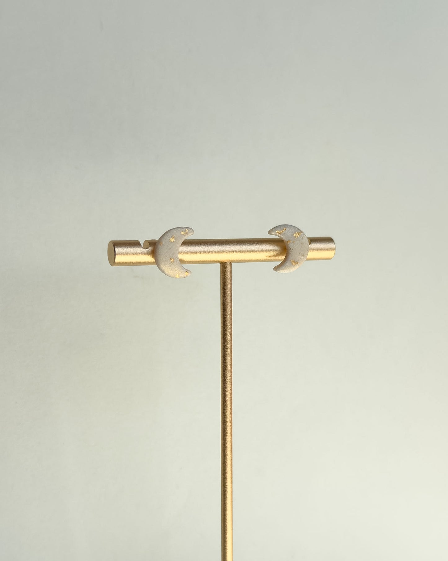 Moon Stud Earrings