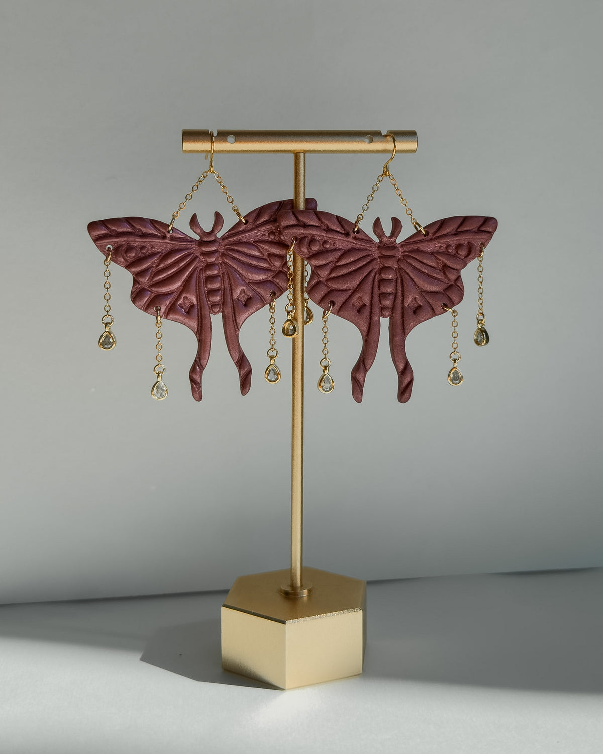 Moth Earrings