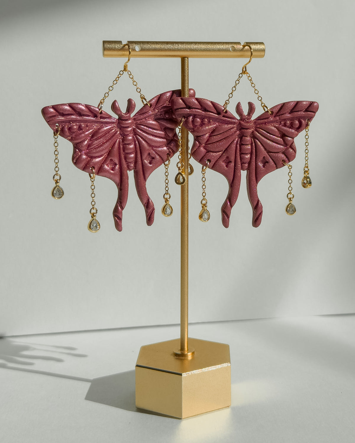 Moth Earrings