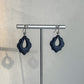 Raya Earrings - Navy
