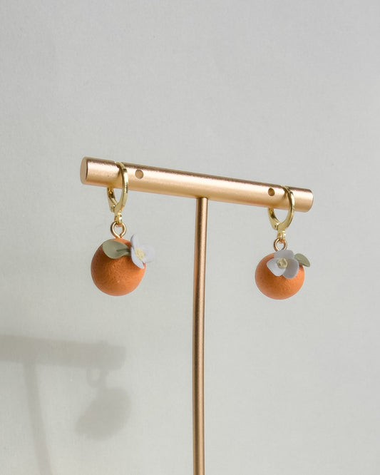 Orange Earrings
