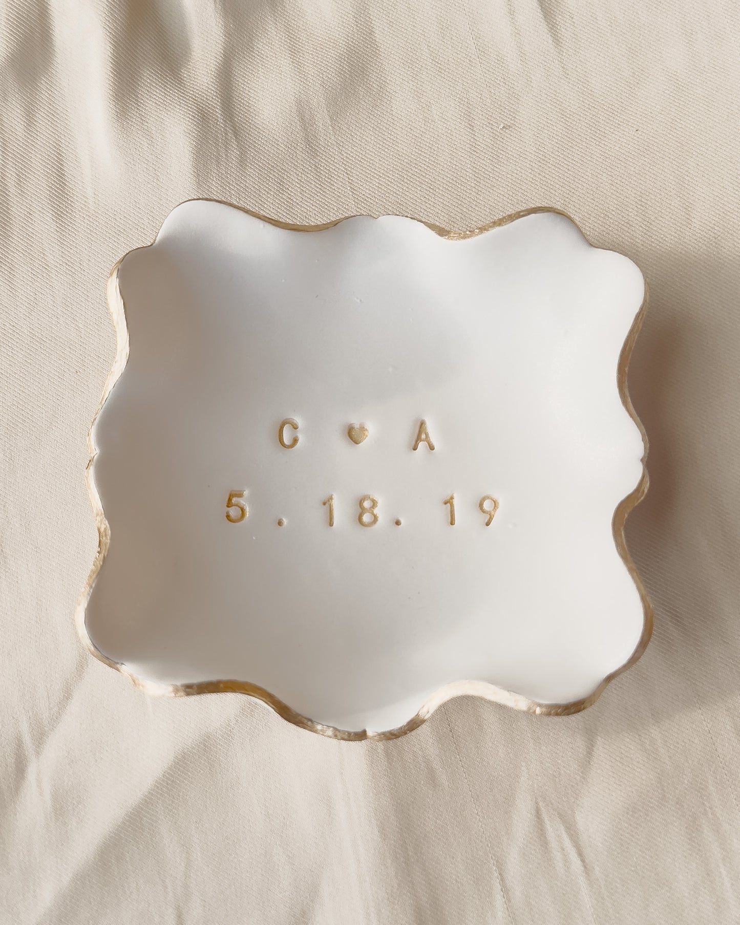 Personalized Trinket Dish