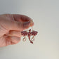 Dragon Earrings - Pink