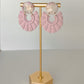 Greta Earrings - Pink