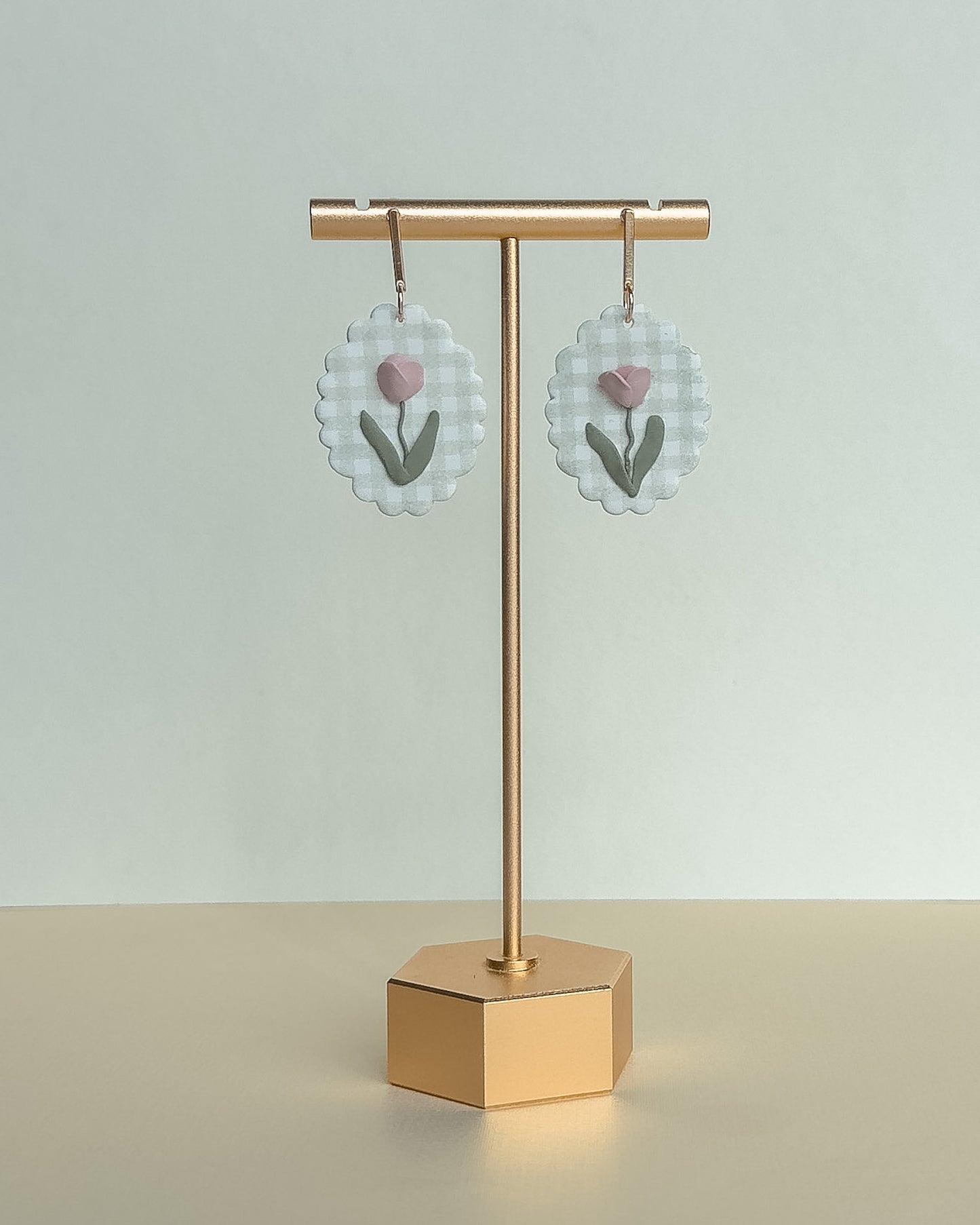 Calista Earrings - Green