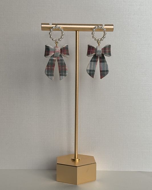 Maeve Earrings - Plaid