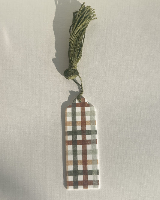 Flannel Bookmark