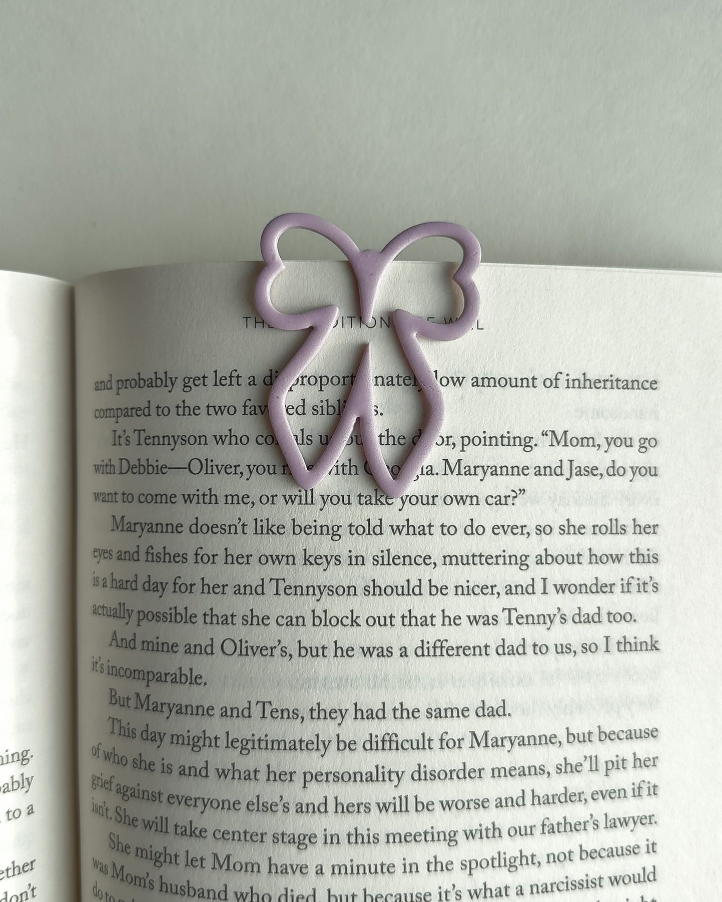 Bow Bookmark