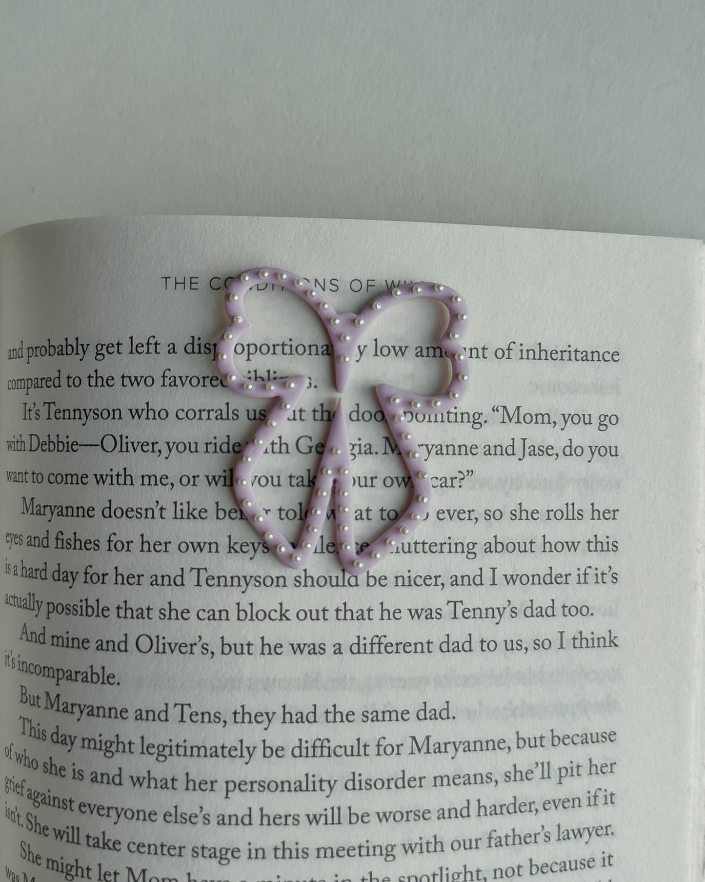 Bow Bookmark