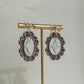 Waverly Earrings - Purple