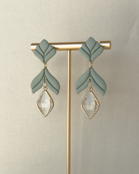 Ali Earrings - Green