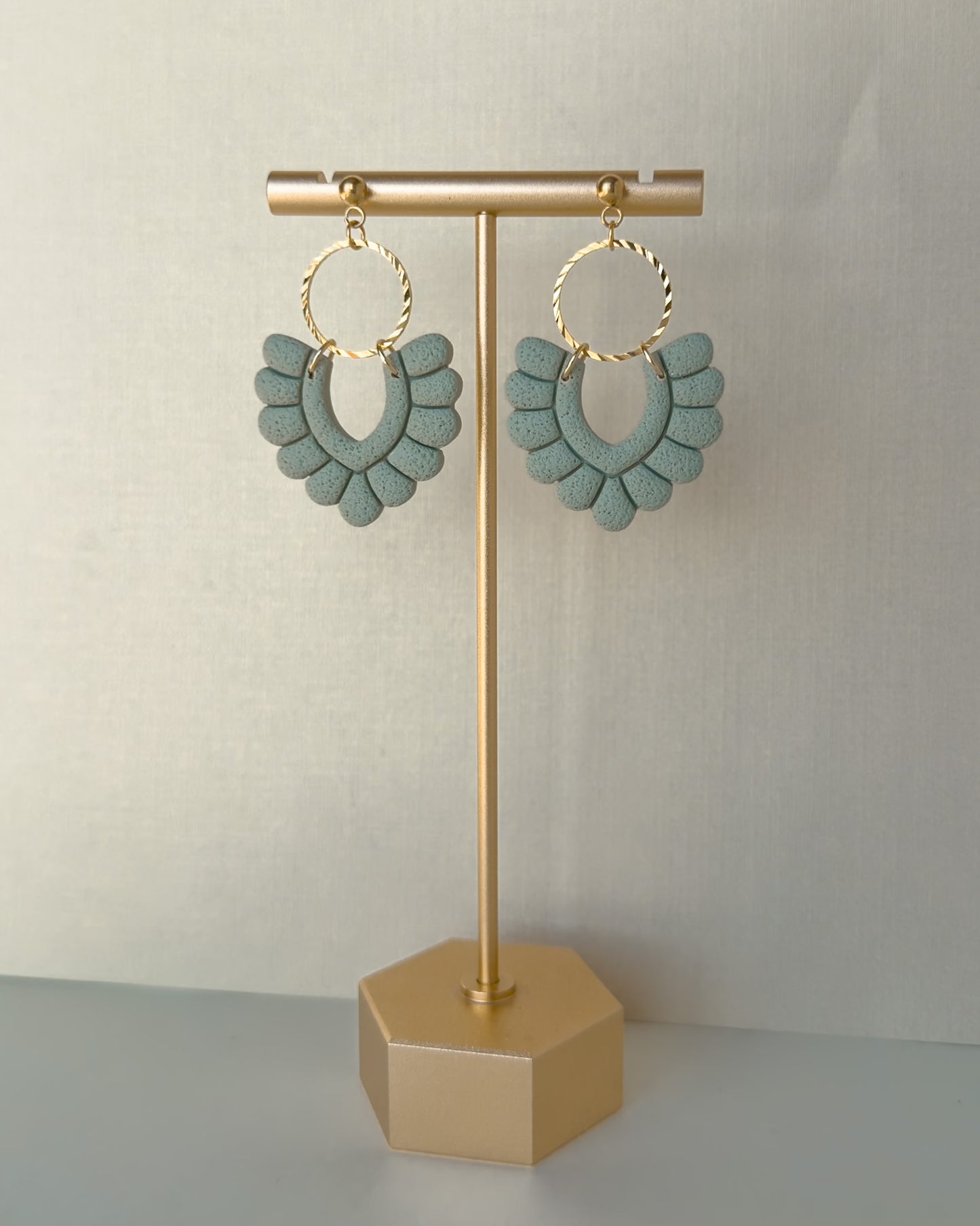 Liza Earrings - Sage