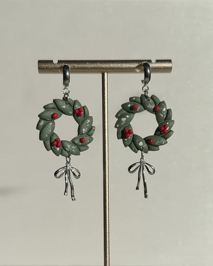 Wreath Earrings