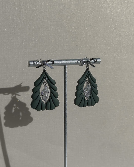 Evergreen Earrings - Silver