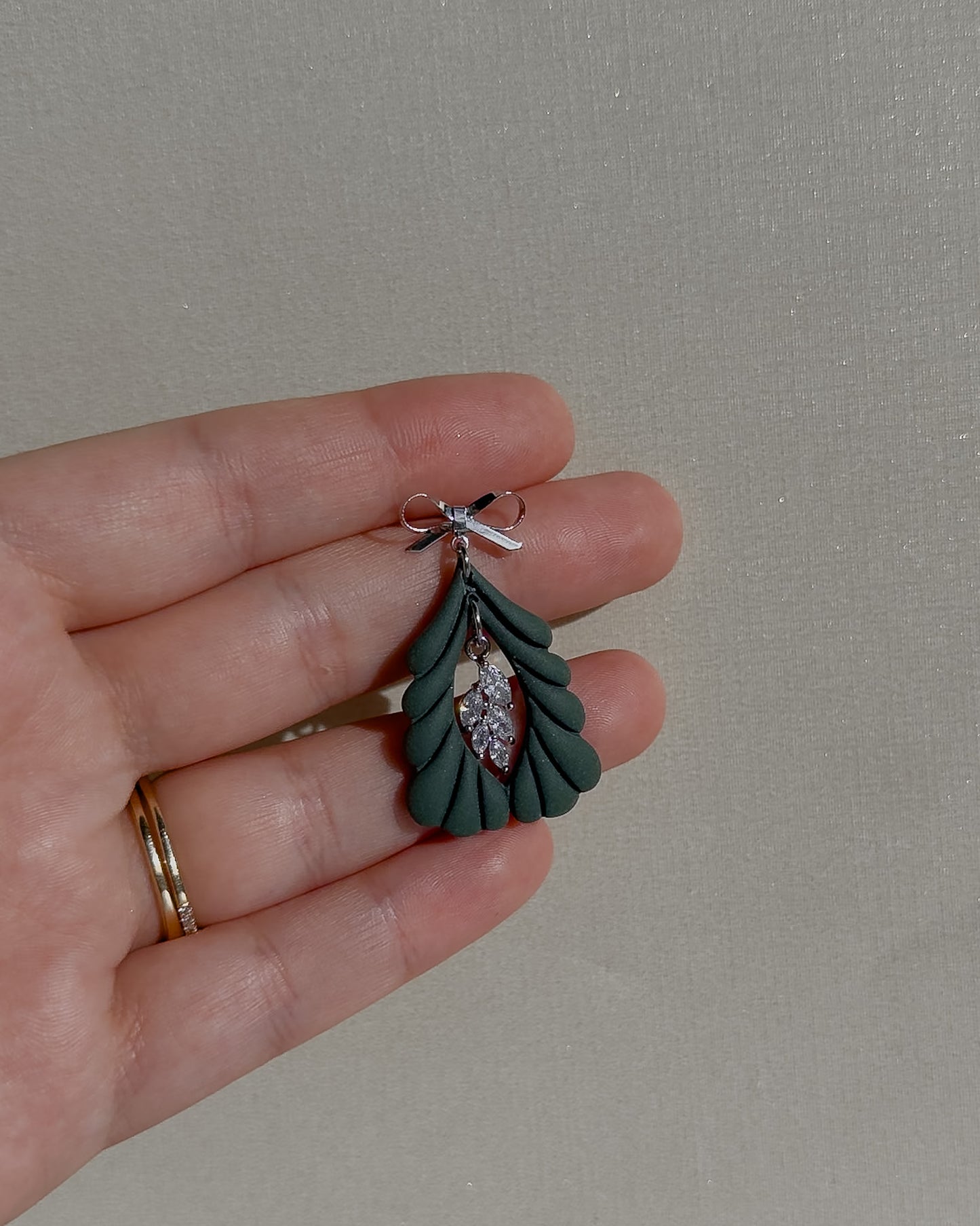 Evergreen Earrings - Silver