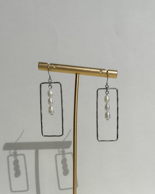 Emma Earrings - Silver