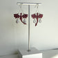Dragon Earrings - Pink