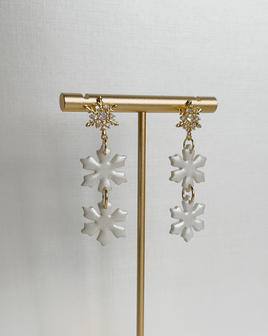 Snowflake Trio Earrings
